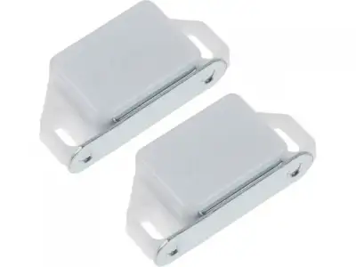 Защелка магнитная 55мм белая (2 шт в пакете) STARFIX наличный и безналичный расчет