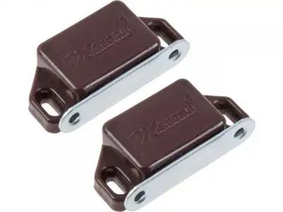 Защелка магнитная 55мм коричневая (2 шт в пакете) STARFIX наличный и безналичный расчет