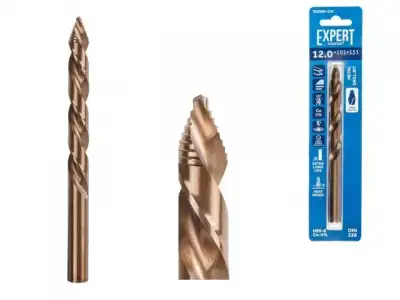 Сверло по металлу ц/х 12.0х101х151 мм HSS-Co EXPERT STARTUL (кобальт 5%) наличный и безналичный расчет