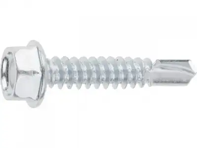 Саморез для фасадных систем 4.8х16 мм цинк, DIN 7504-K (8000 шт в коробе) STARFIX наличный и безналичный расчет