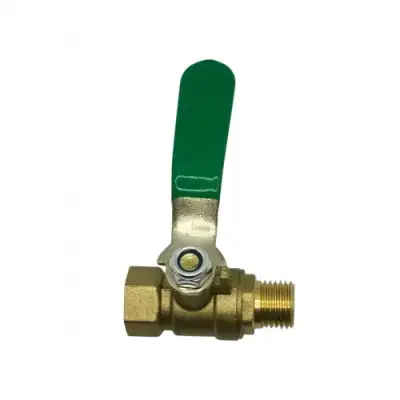 Кран воздушный шаровый с резьбами M1/4" x F1/4" (латунь) "H-D" наличный и безналичный расчет