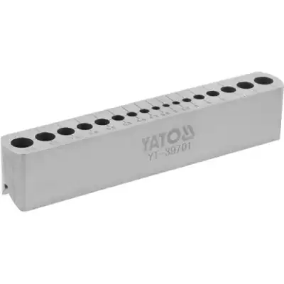 Кондуктор для разметки и сверления отверстий 3-9.5мм, HCS "Yato" наличный и безналичный расчет