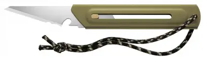OLFA WORKS BK1 BUSHCRAFT KNIFE многоцелевой нож со сменным лезвием (OW-BK1-OD) наличный и безналичный расчет
