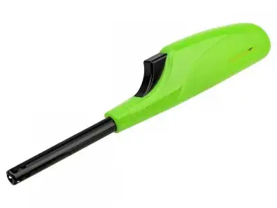 Пьезозажигалка бытовая газовая с классическим пламенем зеленая СК-306 СОКОЛ наличный и безналичный расчет