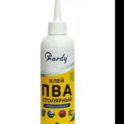 Клей ПВА стандарт универсальный (0.75 кг) HARDY наличный и безналичный расчет