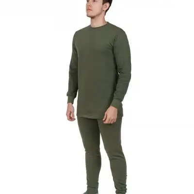 Бельё нательное утеплённое х/б, фуфайка и кальсоны наличный и безналичный расчет