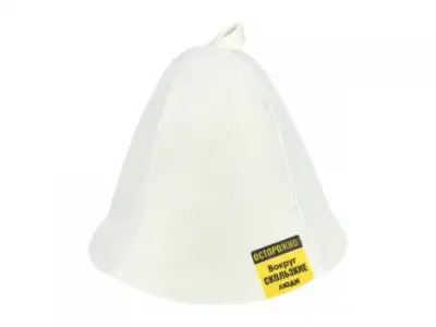 Шапка для бани и сауны 