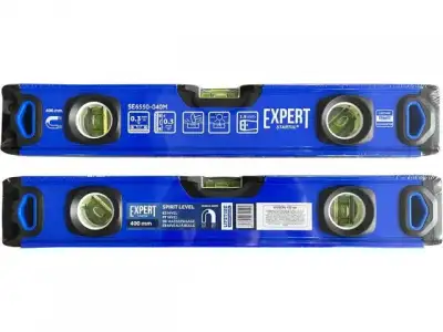 Уровень 400мм магнитный EXPERT STARTUL (SE6550-040M) (Магнитный сверхпрочный уровень, фрезерованная поверхность) наличный и безналичный расчет