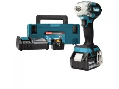 Аккум. ударный гайковерт MAKITA LXT DTW300SF1J MAKPAC (18.0 В, 1 акк., 3.0 А/ч Li-Ion, посадочн. квадрат 1/2 