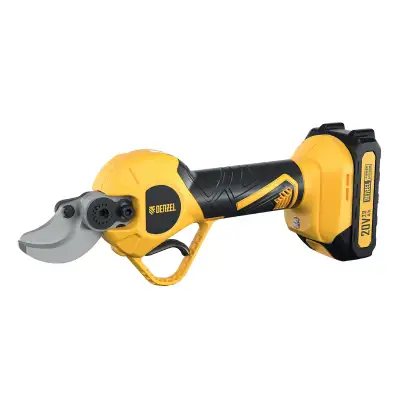 Секатор аккумуляторный, бесщет., CP-30BL, Li-Ion, 20 В, лезвия SK5 // Denzel наличный и безналичный расчет