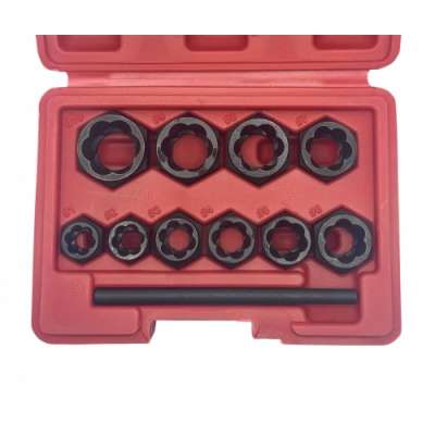 Головки под сорванные грани 10-19мм. 3/8" (набор 11пр.) 42CrMo "H-D" наличный и безналичный расчет