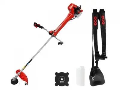 Мотокоса ECO GTP-255 Power MAX (2.5 кВт, 3.4 л.с., 52.0 см3, лёгкий запуск, антивибрационная штанга, нож 4Т,ремень двухлямочный, вес) наличный и безналичный расчет