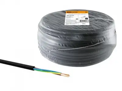 Провод ПВС 3х1,0 ГОСТ (100м) Ч TDM наличный и безналичный расчет