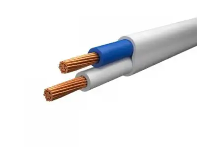 Провод ШВВПм 2х0,75 (бухта 100м) Б БелРоскабель (белый, ГОСТ 7399-97) (БелРосКабель) наличный и безналичный расчет