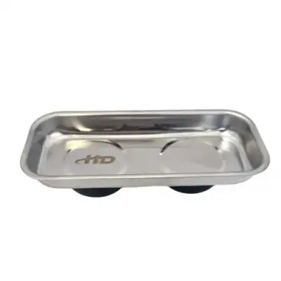 Лоток магнитный для деталей 152х68мм из нержавеющей стали "H-D" наличный и безналичный расчет