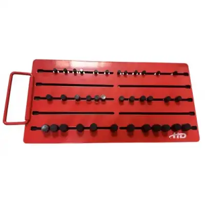 Органайзер магнитный для 36 головок 1/2" (300х152х18,5мм) "H-D" наличный и безналичный расчет