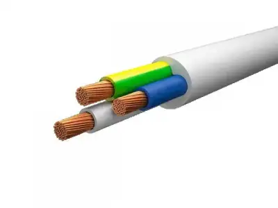 Провод ПВСм 3х1,5 (бухта 100м) Б БелРоскабель (белый, ГОСТ 7399-97) (БелРосКабель) наличный и безналичный расчет