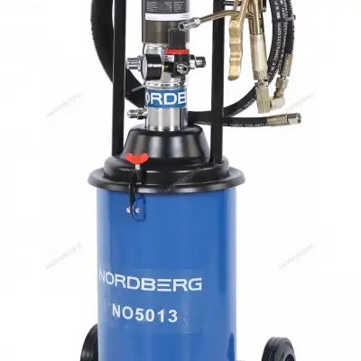 Установка пневматическая для раздачи густой смазки с баком NORDBERG 12 л NO5013 наличный и безналичный расчет