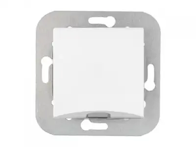 Розетка для вывода кабеля (скрытая) белая, Уют, Bylectrica наличный и безналичный расчет