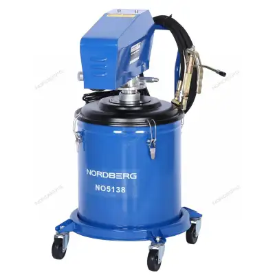 Установка электрическая NORDBERG для раздачи густой смазки с баком, 38 л NO5138 наличный и безналичный расчет