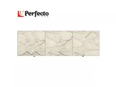 Экран под ванну 3D 1,5 м, арктика, PERFECTO LINEA наличный и безналичный расчет