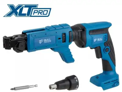Аккум. ленточный шуруповерт BULL CAS 1844 в кор. SOLO, XLTpro, БЕСЩЕТ., 18 В, 4200 об/мин, 57 мм (Саморезы до 57 мм) наличный и безналичный расчет
