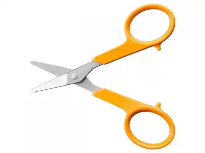 Ножницы маникюрные изогнутые 10см Classic Fiskars наличный и безналичный расчет