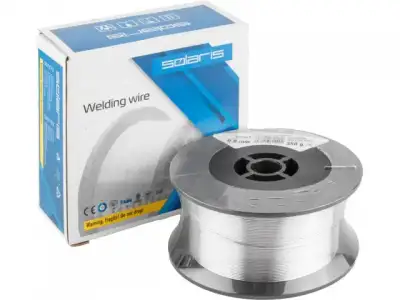Проволока сварочная для алюминия ER4043 ф0,8мм (катушка 350 г) SOLARIS наличный и безналичный расчет