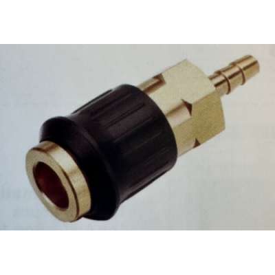 Быстроразъем пневматический с обратным клапаном, "елочка" 8мм (латунь) "H-D" наличный и безналичный расчет