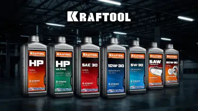 KRAFTOOL HP, 1 л, минеральное масло для 2-тактных двигателей (41502-1) наличный и безналичный расчет