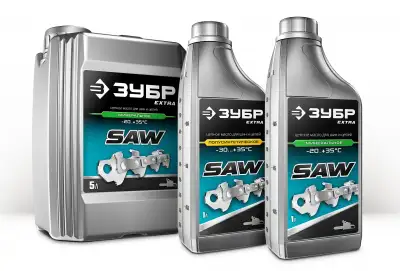 ЗУБР 5 л, цепное минеральное масло для бензо и электропил, EXTRA (70622-5) наличный и безналичный расчет