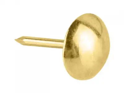 Гвозди декоративные Сфера 1.2х16 мм золото (100 шт в зип-локе) STARFIX наличный и безналичный расчет