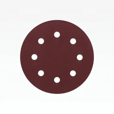 STEHER DWH-180-S 180 мм, Р120, шлифовальный круг на липучке, 8 отв., 5 шт. (35682-120) наличный и безналичный расчет