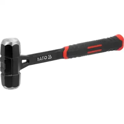 Кувалда 1800гр, 375мм, цельнометаллическая, кованая "Yato" наличный и безналичный расчет
