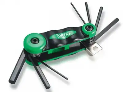 Набор ключей шестигр. 2-8мм 7шт длинн. TOPTUL (AGFB0701) наличный и безналичный расчет