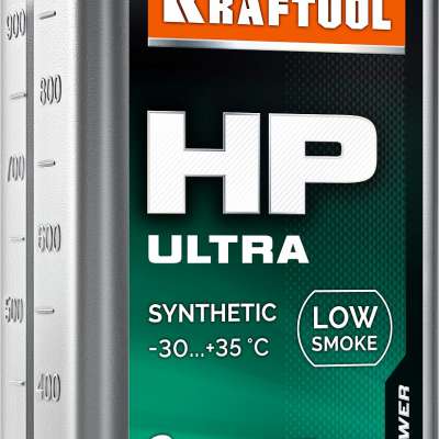 KRAFTOOL HP Ultra, 1 л, cинтетическое масло для 2-тактных двигателей (41503-1) наличный и безналичный расчет