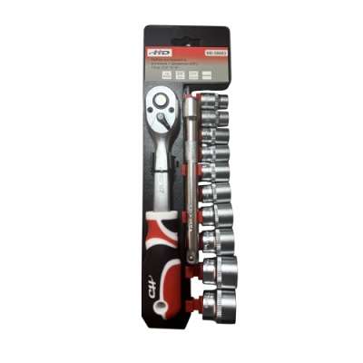 Набор инструмента (головки + трещотка 3/8") 12пр. CrV "H-D" наличный и безналичный расчет