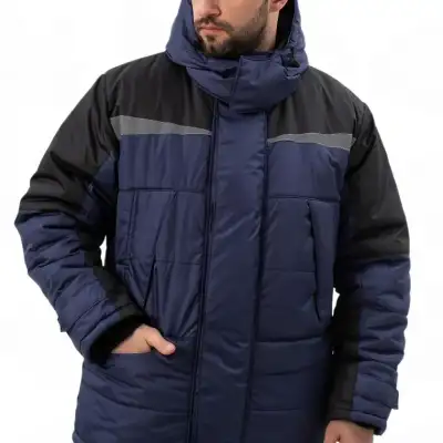Куртка утеплённая синий+чёрная дюспо СОП ТнЗМим-2 КУР571.10 наличный и безналичный расчет