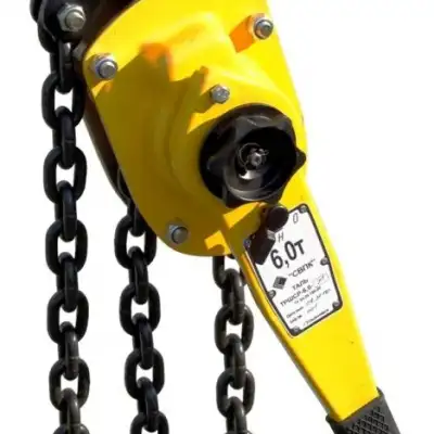 Таль ручная шестеренная рычажная ТРШСР 6,0 т 9 м наличный и безналичный расчет