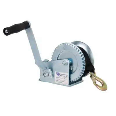 Лебедка ручная TOR ЛФ-1200 (FD) г/п 0,5 т длина ленты 10 м наличный и безналичный расчет