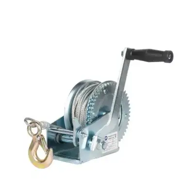 Лебедка ручная TOR ЛФ-1800 (FD) г/п 0,7 т длина троса 20 м наличный и безналичный расчет