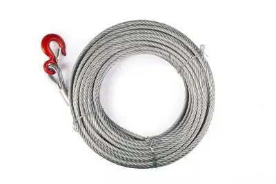 КАНАТ 20 м для лебёдки TOR МТМ 800 0,8 т (тип ZNL) d=8,3мм наличный и безналичный расчет