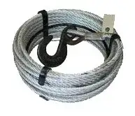 Канат 9,1 мм (120 м) для лебедки с Кч-1,0т 320А опрессовка наличный и безналичный расчет