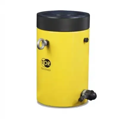 Домкрат гидравлический TOR HHYG-100150LS (ДГ100П150Г) 100 т с фиксирующей гайкой наличный и безналичный расчет