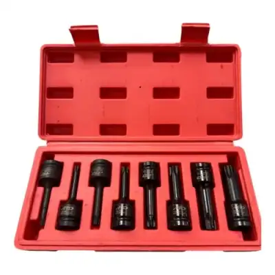 Головки-Насадки ударные 1/2" TORX Т30-T80 (набор 8пр) "H-D" наличный и безналичный расчет