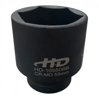 Головка торцевая ударная 1" 6гр. 55мм L80мм CrMo "H-D" наличный и безналичный расчет