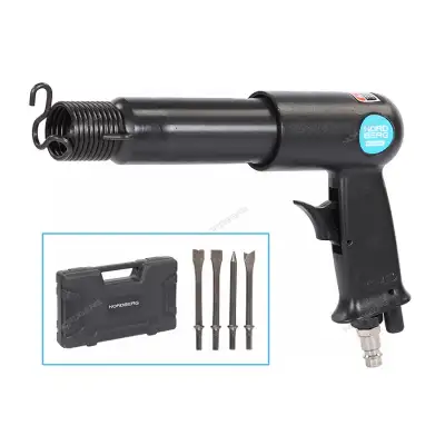 Пневмозубило NORDBERG 250мм с комплектом насадок в кейсе NP5094K наличный и безналичный расчет