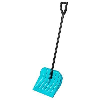 Лопата для уборки снега поликарбонат, 460 x 400 x 1430 мм, алюминиевый черенок, Luxe, Palisad наличный и безналичный расчет