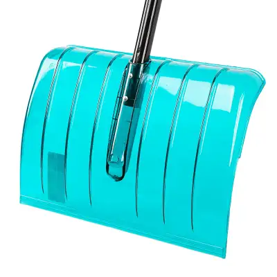 Лопата для уборки снега поликарбонат, 520 x 375 x 1390 мм, алюминиевый черенок, Luxe, Palisad наличный и безналичный расчет