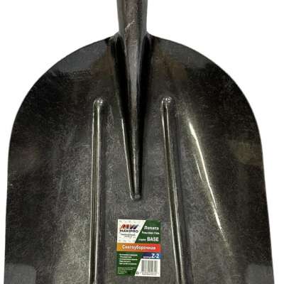 Лопата уборочная, рельсовая сталь 345х445 мм без черенка наличный и безналичный расчет